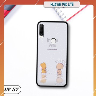 Ốp điện thoại Huawei P30 Lite - lưng nhám viền dẻo