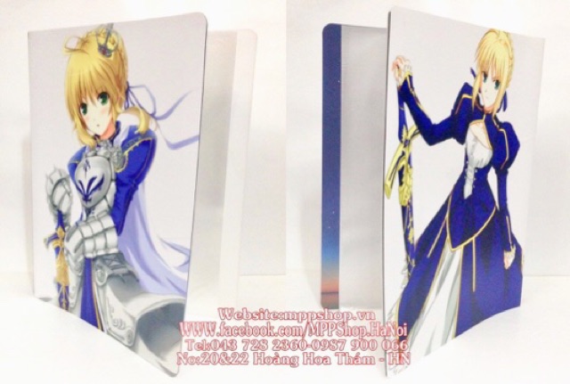 Kẹp đựng bài kiểm tra ảnh sakura 30 lá đựng được 60 ảnh bài