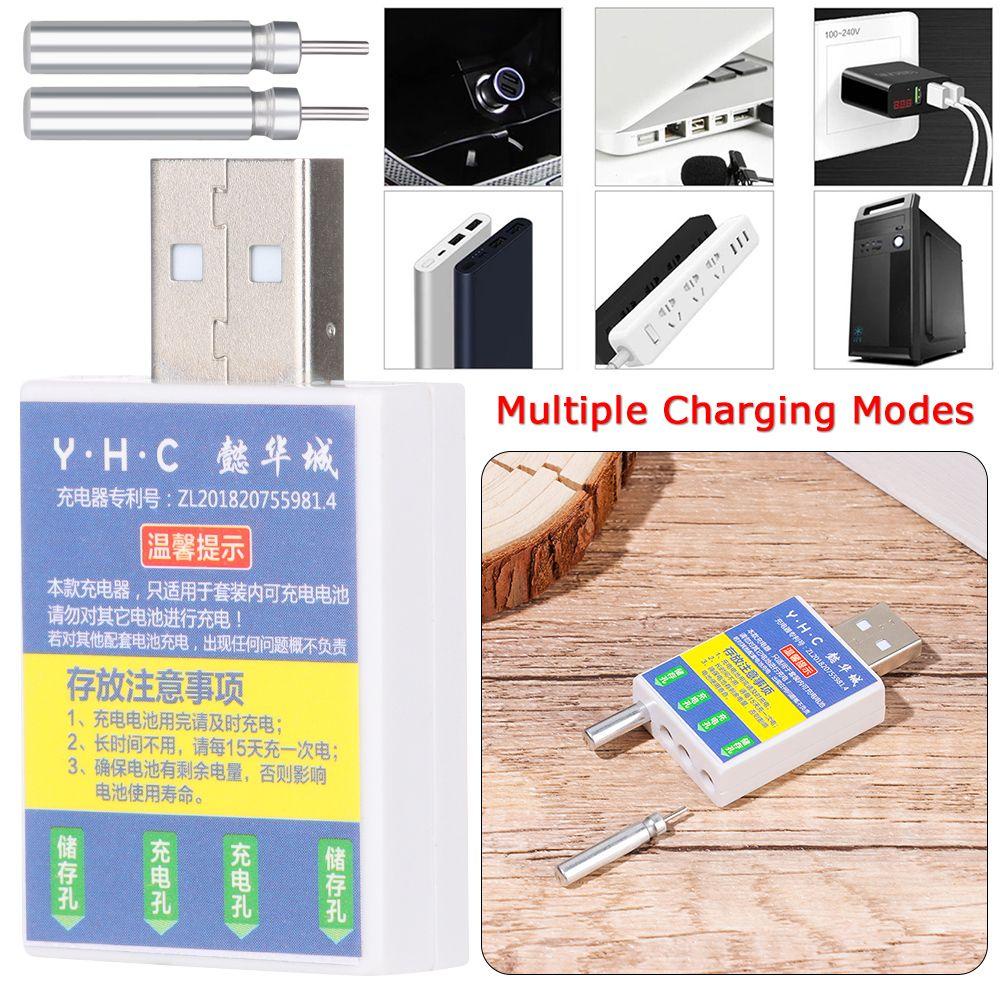 Myrongvn Sạc Pin Phao Điện Tử 4 Lỗ CR425