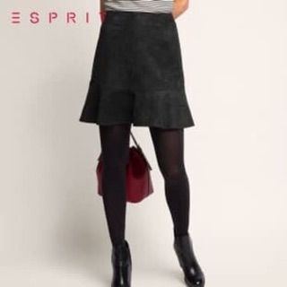 Chân váy da lộn Esprit xuất xịn
