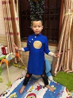Áo dài cách tân cho bé trai - hàng 1