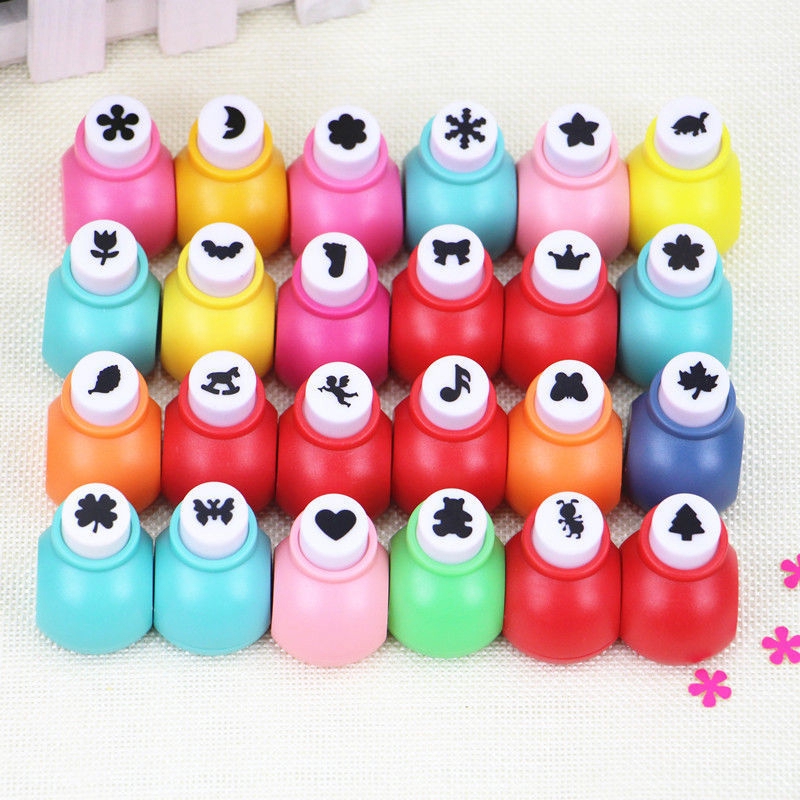 1 Dụng Cụ Bấm Lỗ Giấy Mini Tiện Lợi