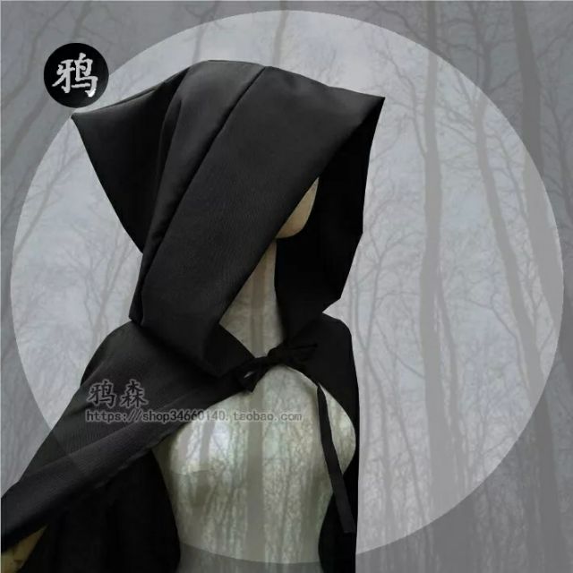 Áo Choàng Phù Thuỷ Hoá Trang Halloween