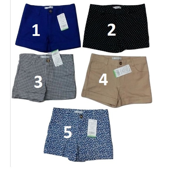 1 QUẦN SHORT NỮ KAKI THUN (KHÔNG KÈM THẮT LƯNG) CÒN SIZE S M