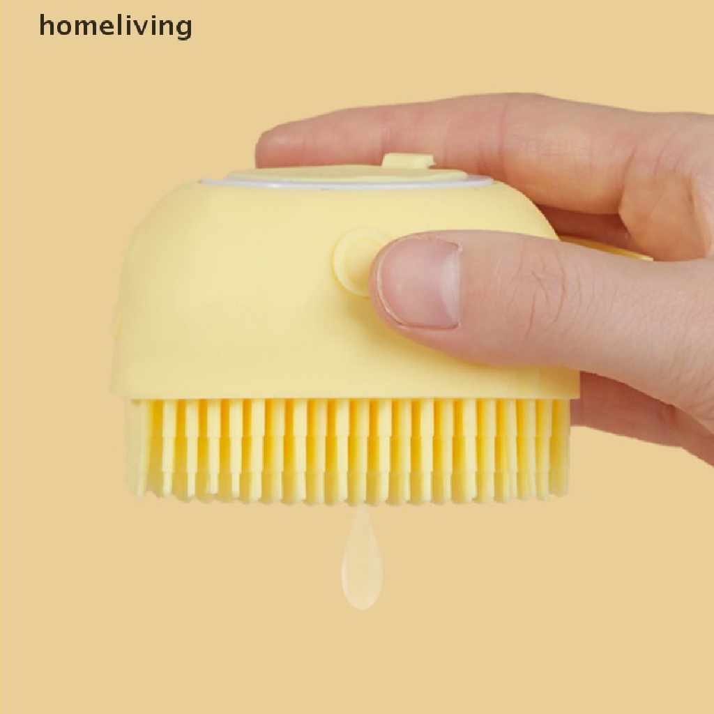 Bàn Chải Tắm Silicone Tẩy Tế Bào Chết Tiện Dụng