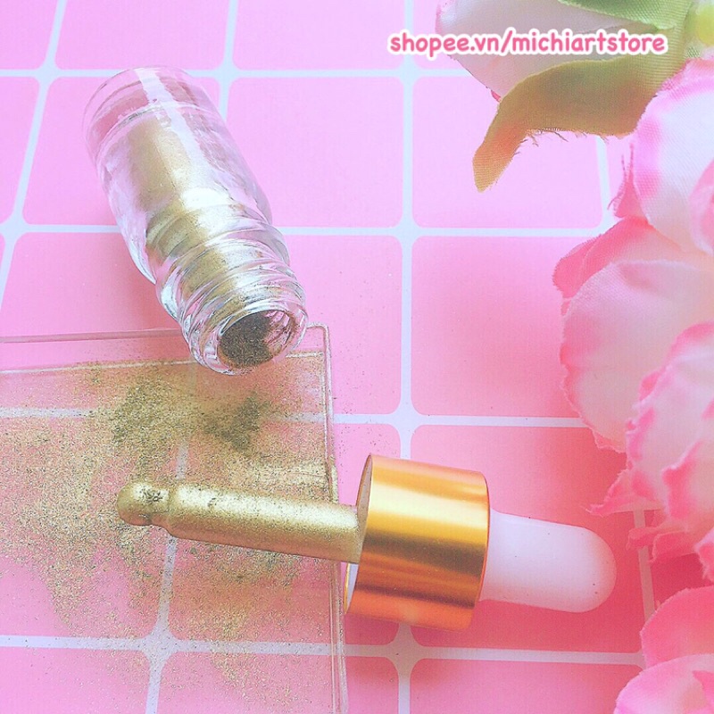 Aqua Bronze lọ 5ml - Bột nhũ phát sáng phản quang Paul Rubens