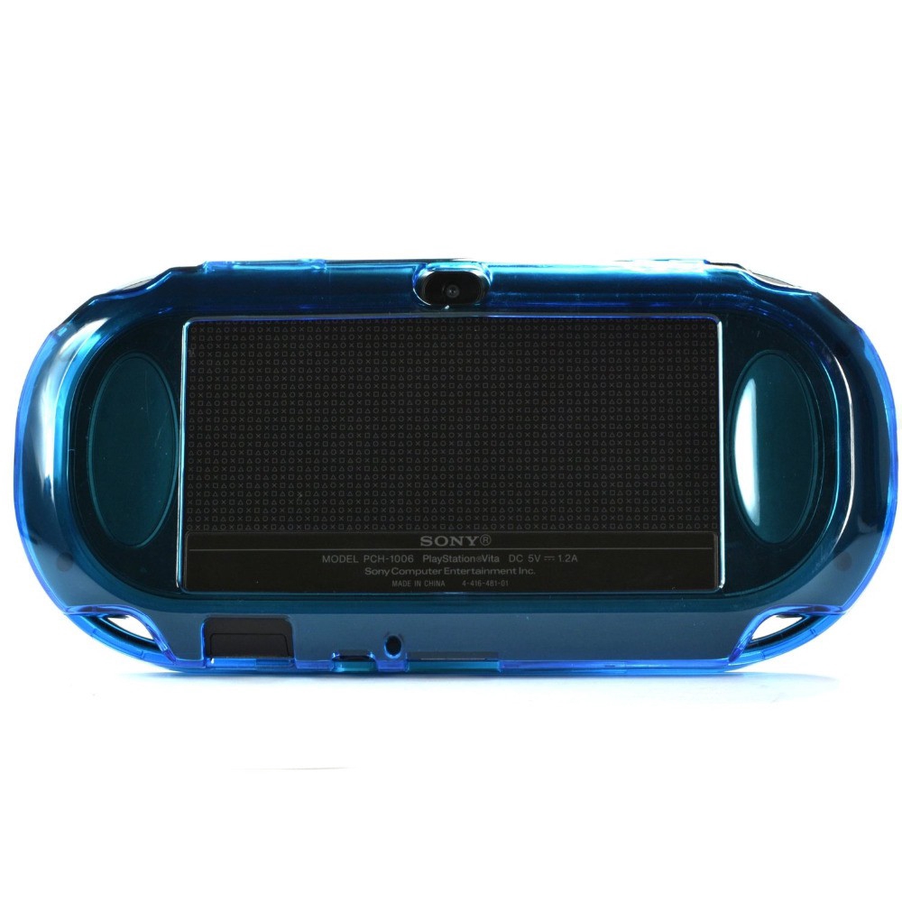 PLAYSTATION Vỏ Bảo Vệ Bằng Nhựa Cứng Trong Suốt Cho Ps Vita 1000 (Không Có Dây Đeo)