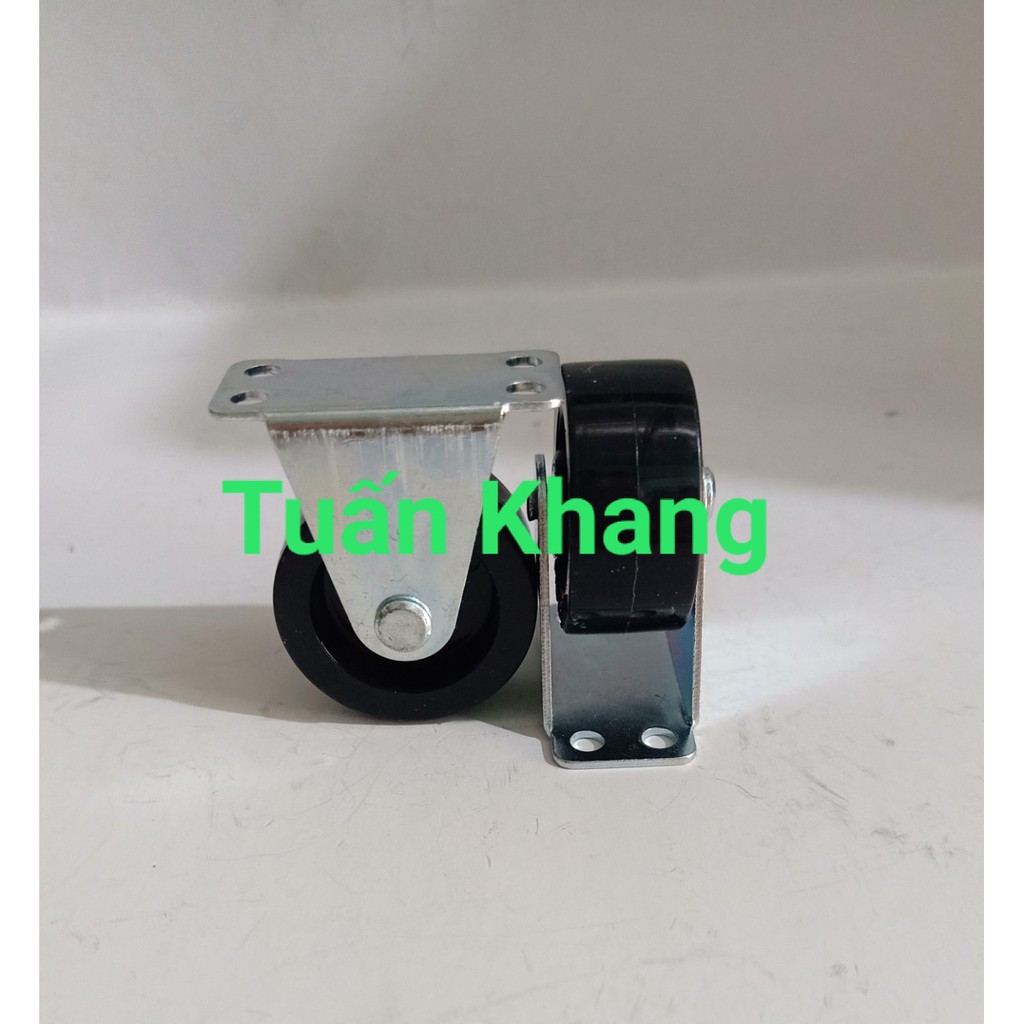 Bánh xe 40mm cố định 1 hướng