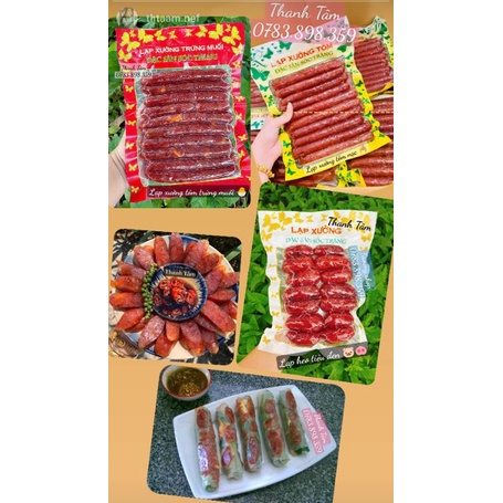 LẠP XƯỞNG SÓC TRĂNG THƯỢNG HẠNG (3 vị) - Nạc nhiều - Lạ Miệng - Mùi vị thơm ngon