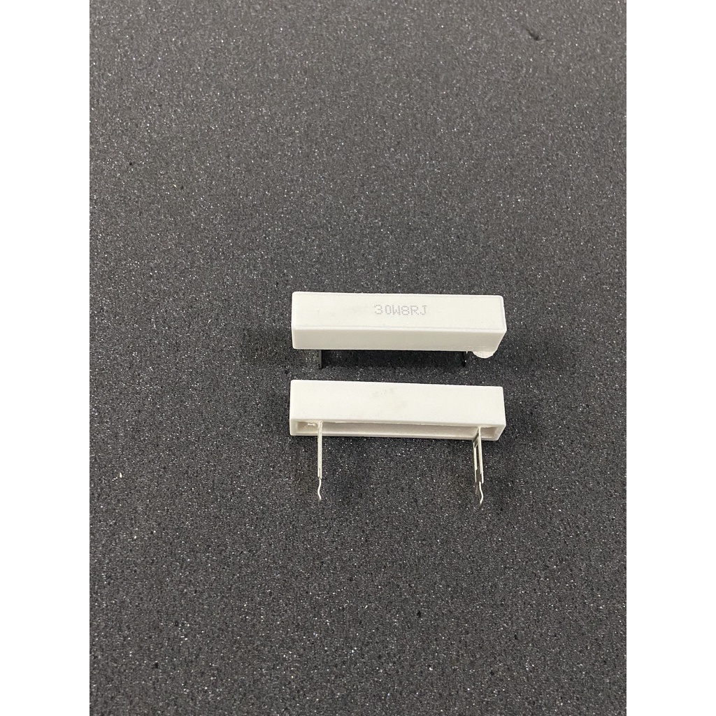 Điện trở sứ chân dẹp 30w 8 ôm hàng loại 1 chuyên dùng cho phân tần loa