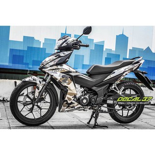 Tem Trùm Winner Camo Đen trắng