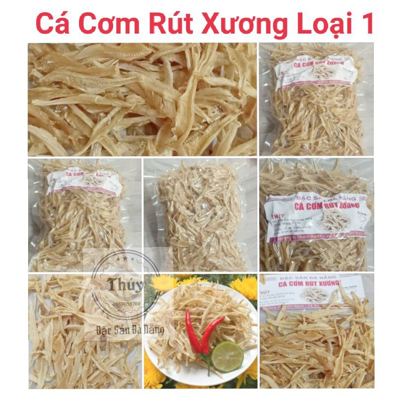 Cá cơm rút xương túi 250gr ngon là đặc san khô đà nẵng làm quà hay ăn đều ngon