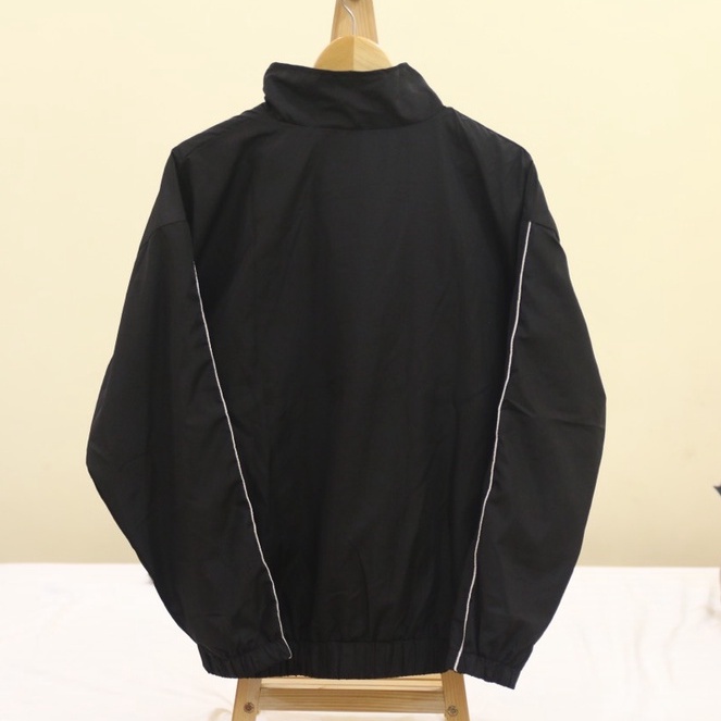 Áo Khoác Jacket Nike Basic Swoosh Vintage Viền Trắng Nam Nữ Vải Dù 2 Lớp Cao Cấp LBsar