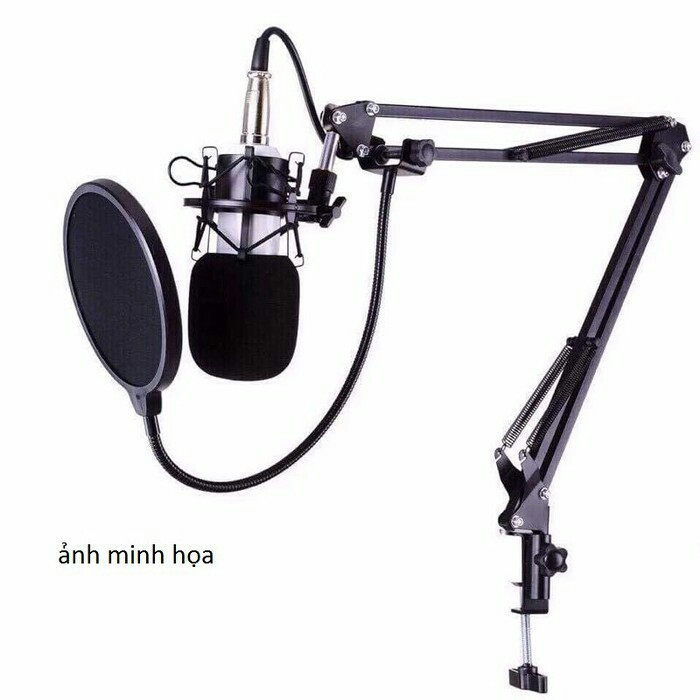 Chân đế kẹp mic thu âm