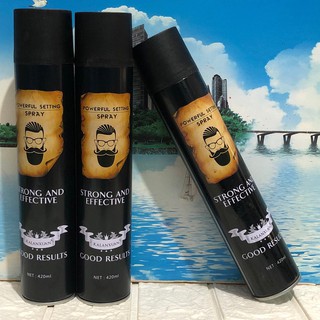 Gôm xịt tóc freeship spray keo xịt tóc tạo phồng nam nữ the pro lock 420ml