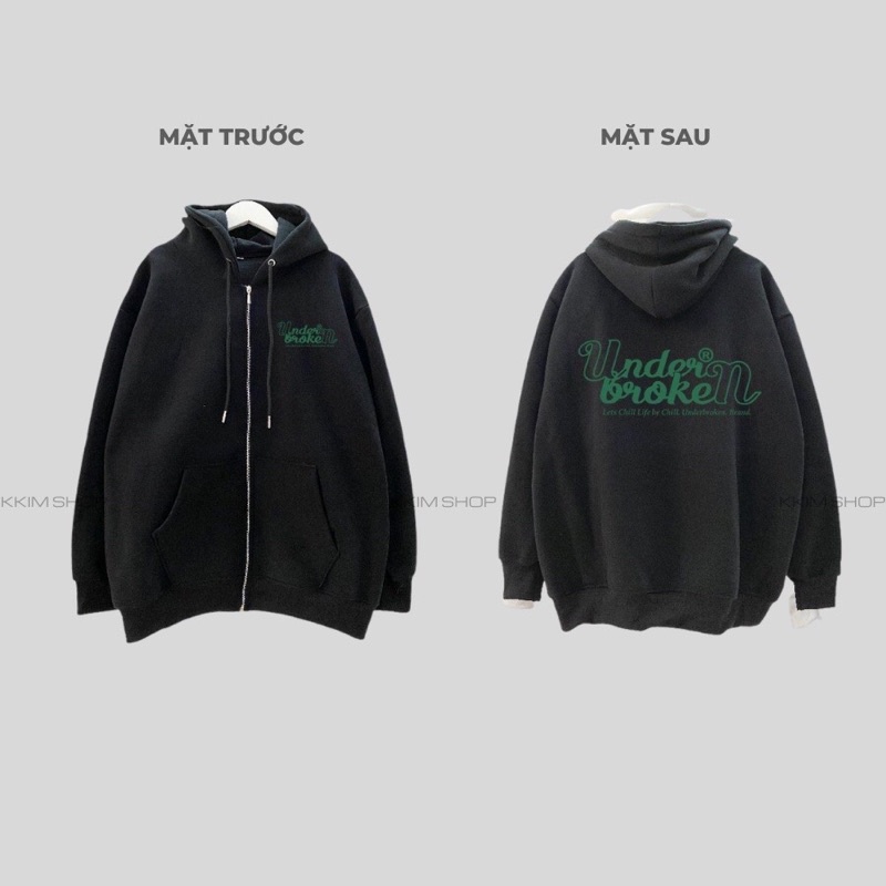KHOÁC Hoodie zip M703 Màu Nam Nữ Ulzzang Unisex 1hitshop