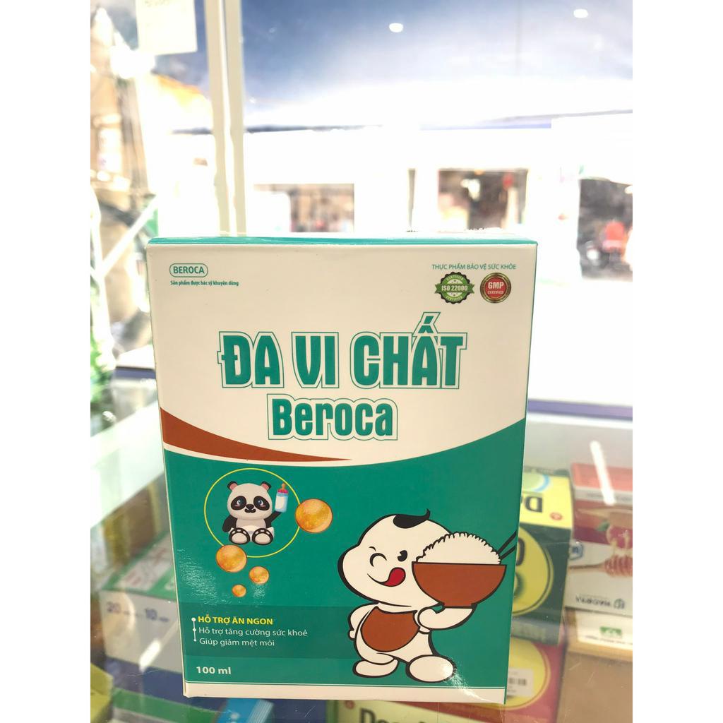 Siro hỗ trợ ăn ngon Đa Vi Chất  giao ngẫu nhiên hộp màu xanh hoặc vàng