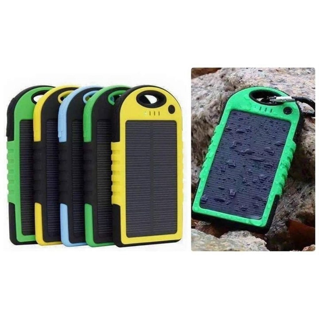 Pin sạc dự phòng năng lượng mặt trời solar charger 5000mah
