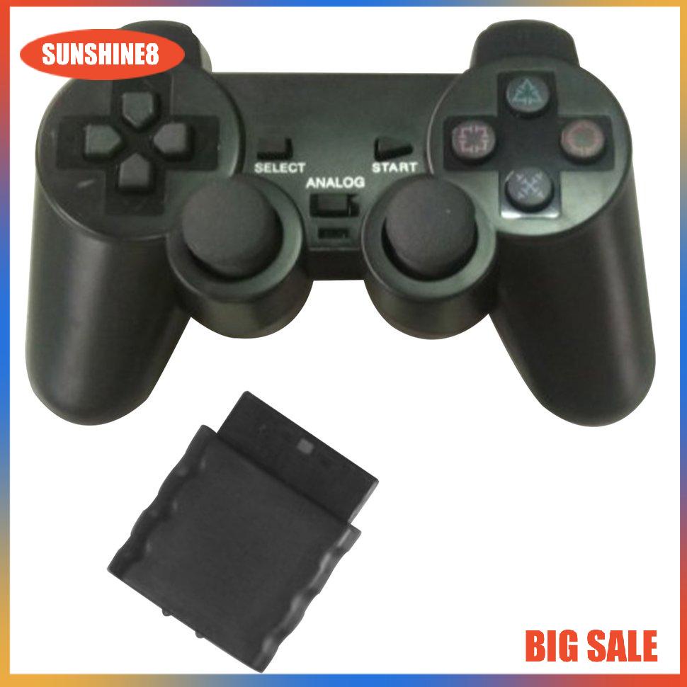 【SUN】Wireless Gamepad 2.4G For Snoy PS2 Console Joystick Wireless Controller