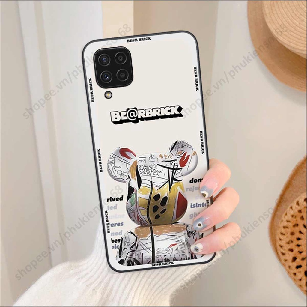 Ốp lưng điện thoại Samsung A22 4G / A22 5G elegant, gấu be@rbrick cao cấp, vỏ ốp rẻ đẹp