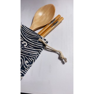 Bộ muỗng đũa gỗ cá nhân
