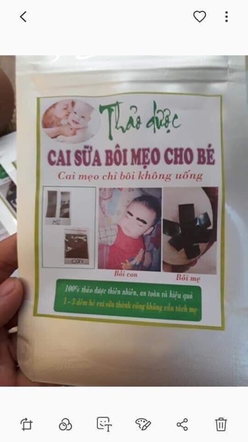 Cai sữa mẹo cho bé