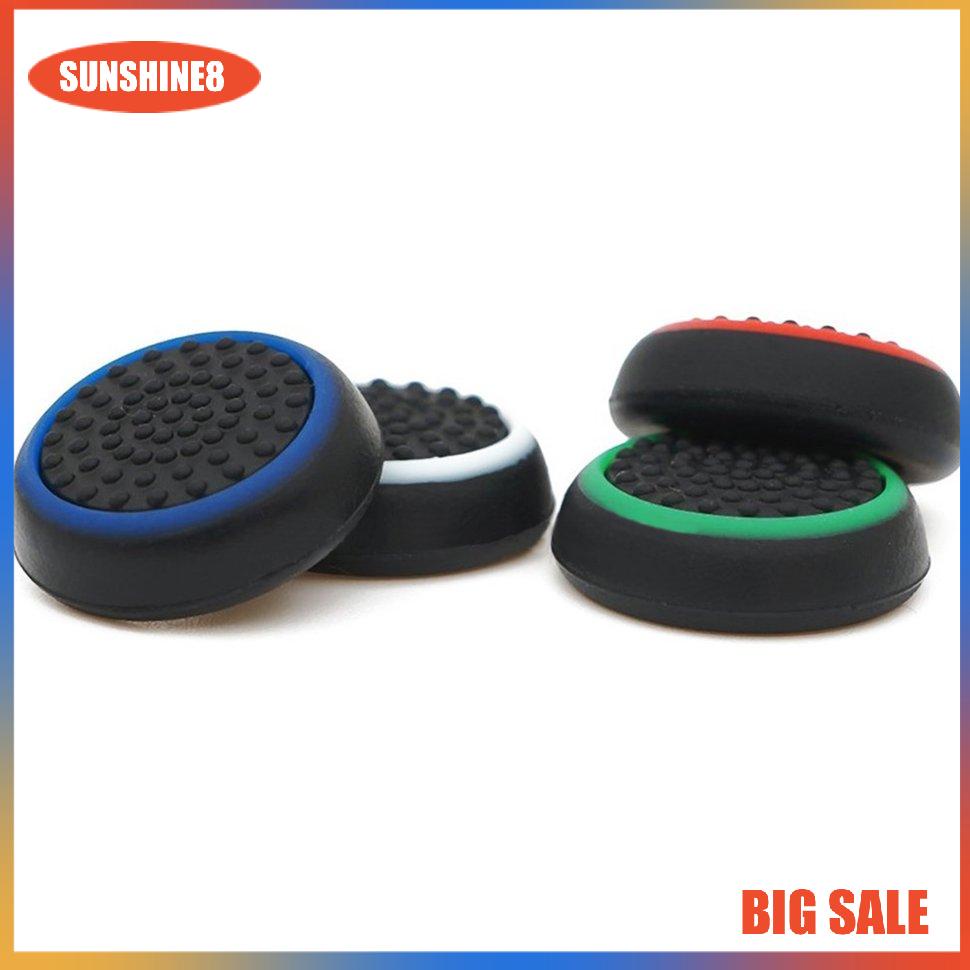 【SUN】Thumb Stick Grips Caps For Playstation Silicone Analog Thumbstick Grips Cover