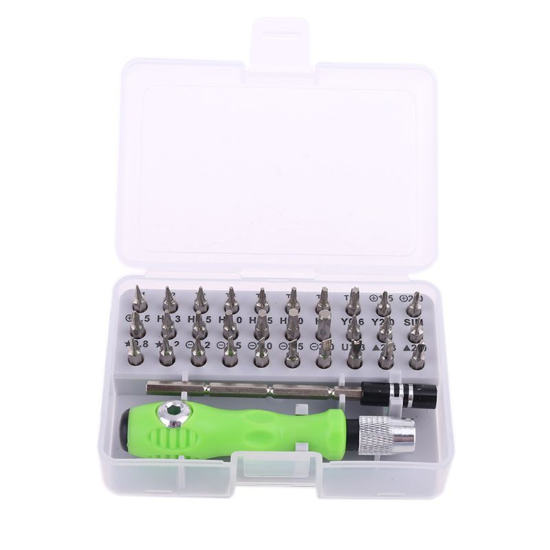 Bộ tuốc nơ vít nam châm mini 32 trong 1 sửa chữa máy tính xách tay/máy ảnh tiện dụng