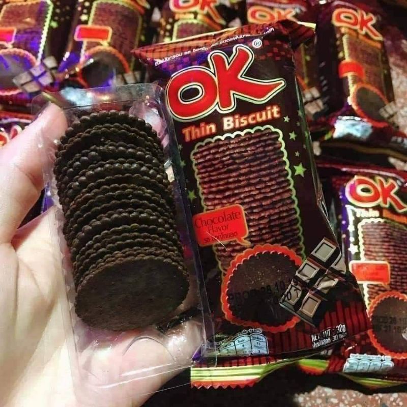 Bánh quy Ok Thái Lan lốc 12 gói ⭐ - hàng mới về