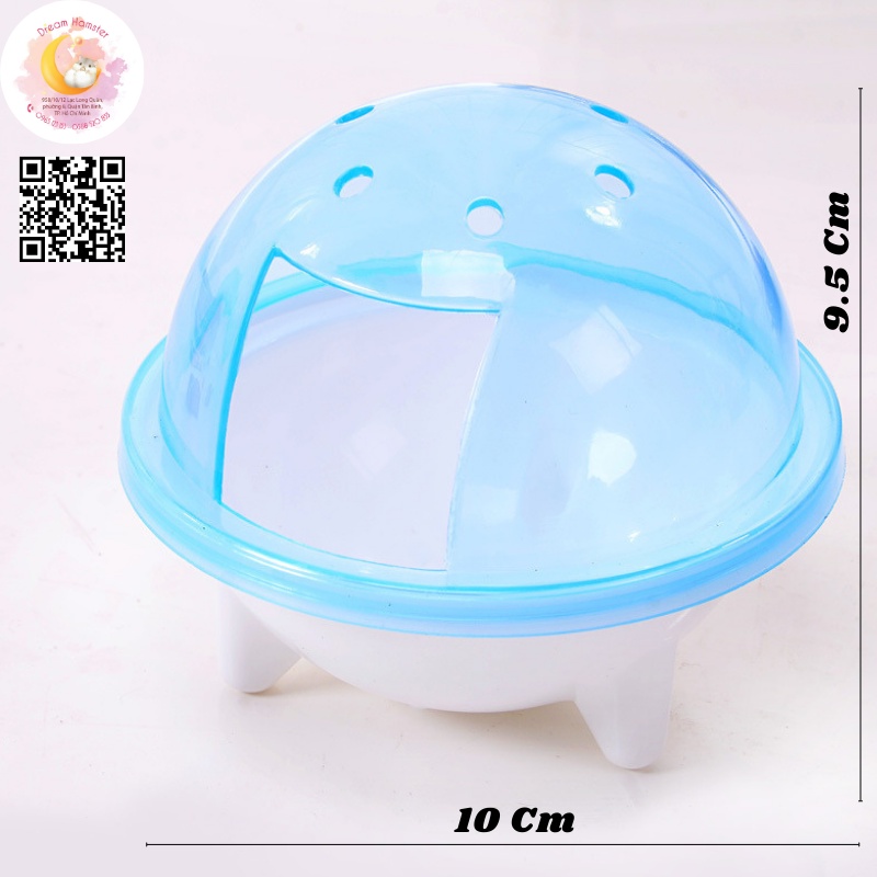 Nhà tắm UFO cho hamster (10*9.5cm)