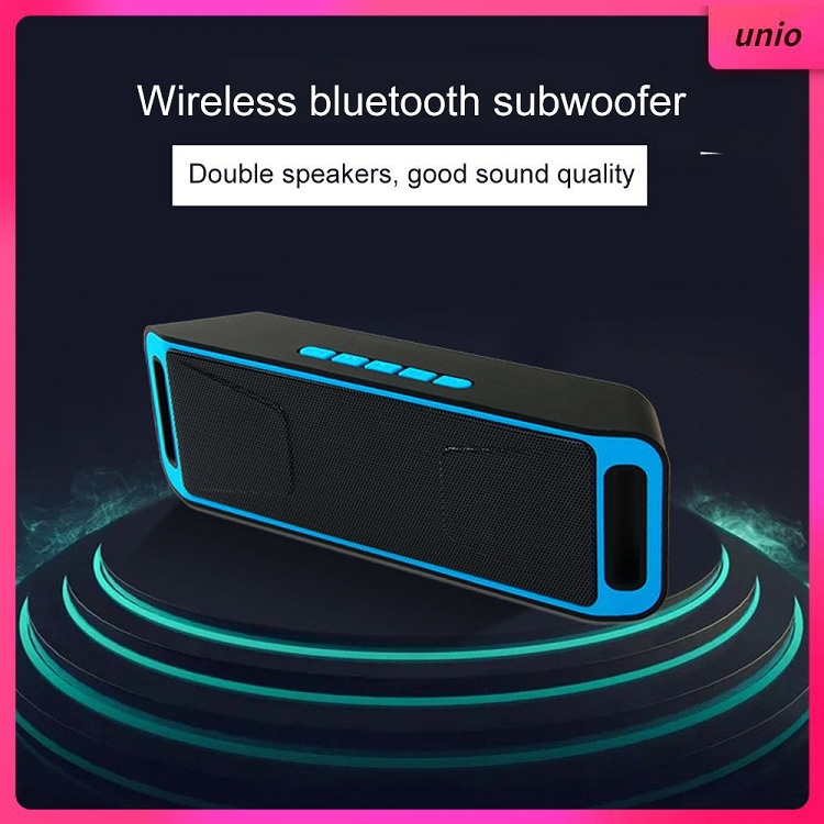 Loa Nghe Nhạc Bluetooth Ngoài Trời SC208 Âm Bass Cực Mạnh Chuyên Dùng Cho Cả Gia Đình Và Đi Phượt Cực Đã