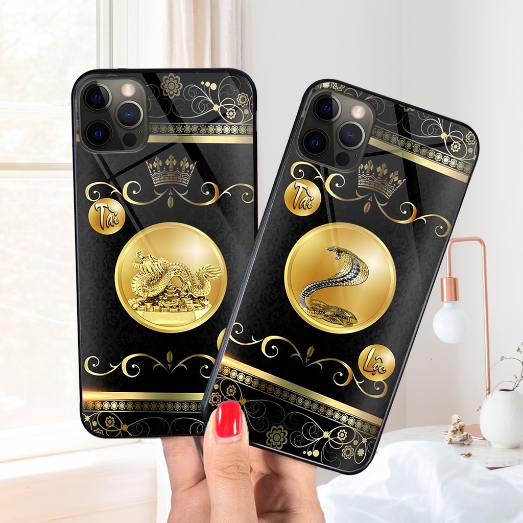 Ốp lưng KÍNH iphone 13 PRO / 13 PRO MAX in hình  3D BỘ SƯU TẬP 12 CON GIÁP TÀI -LỘC-hot trend-mới nhất 2022