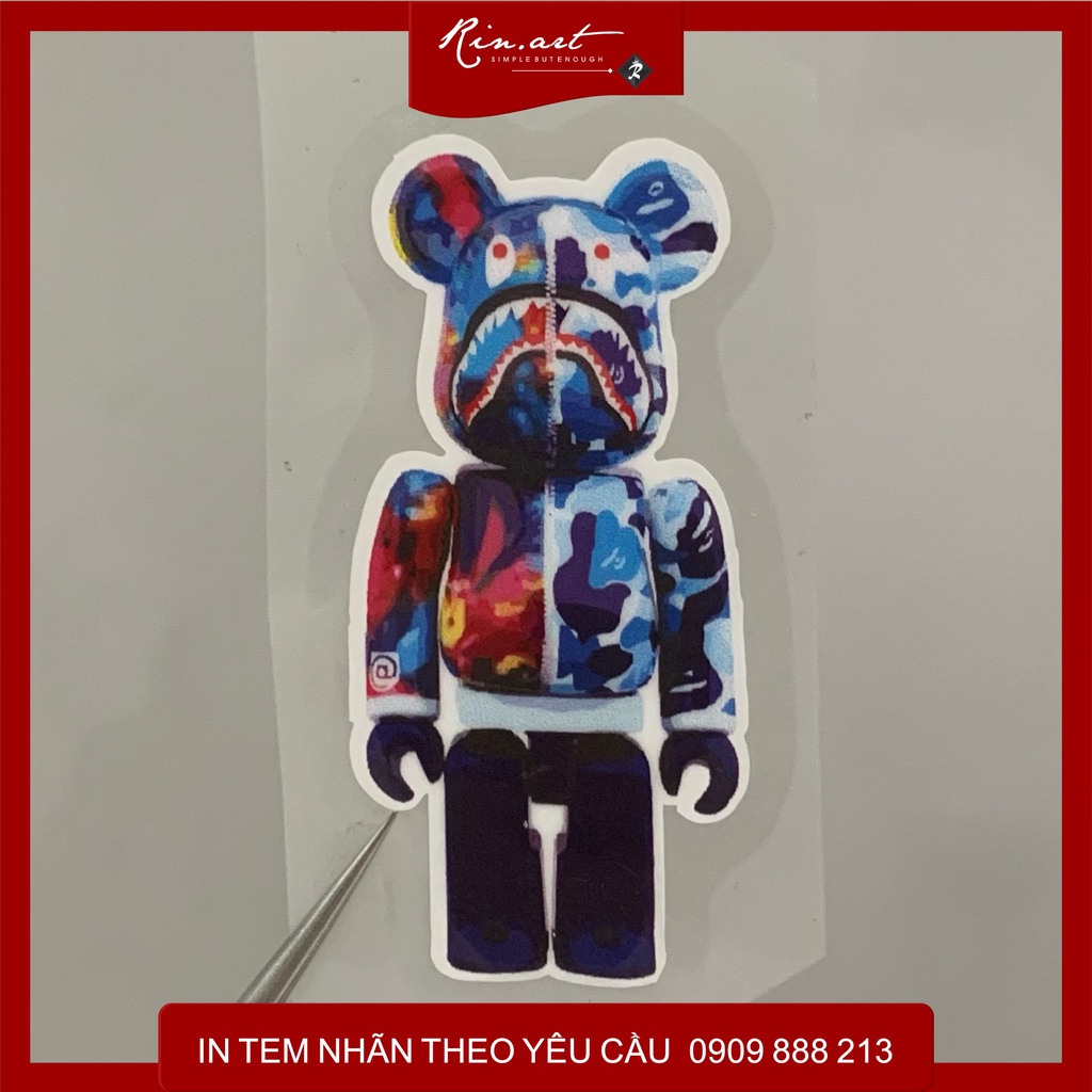 Rinart.vn | Decal ủi tổng hợp Logo KAWS siêu ngầu | Logo Sticker Patch in áo ủi trực tiếp lên vải