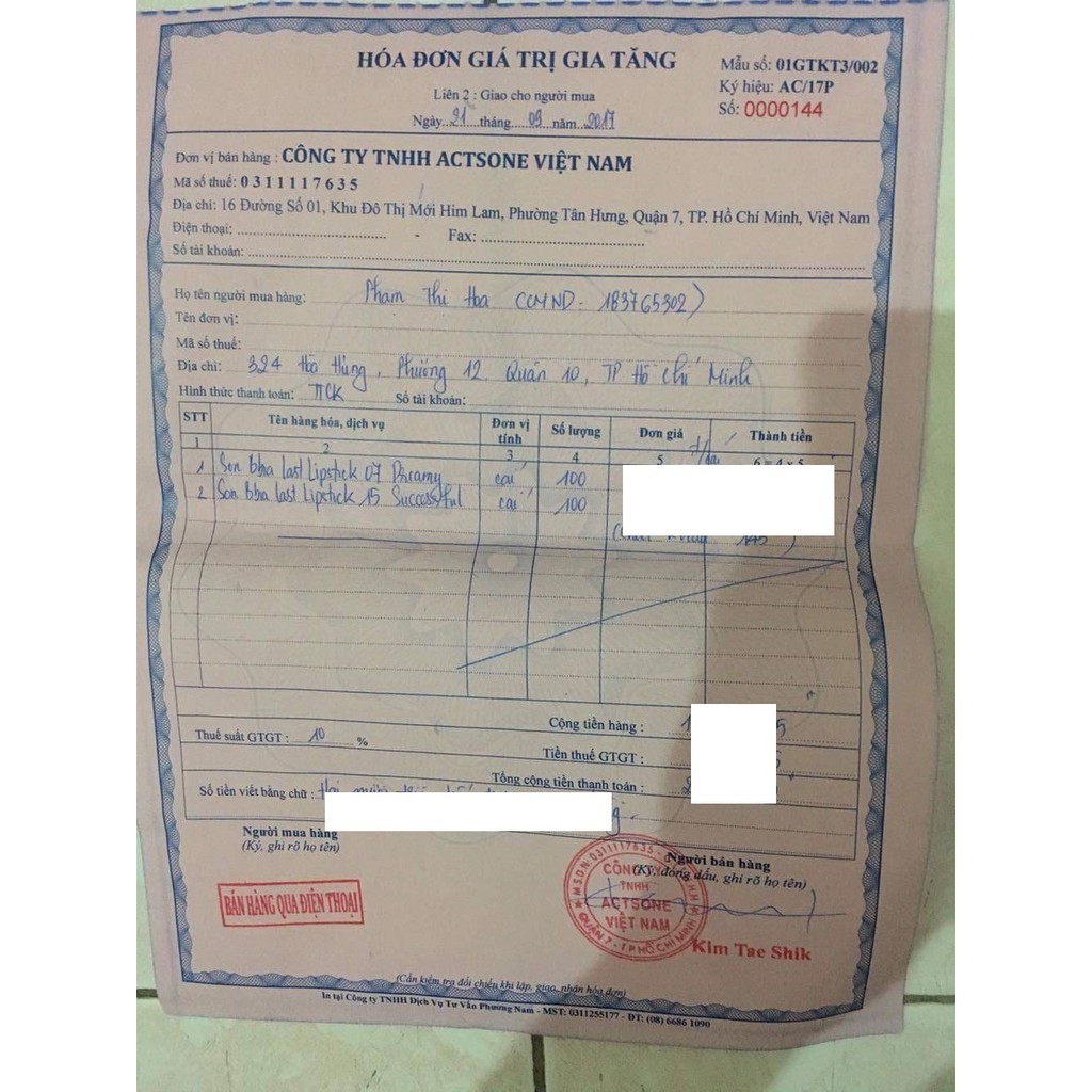 Son kem lì Bbia Last Velvet Lip Tint Version 3 Màu 12 Cam Cháy - Amora Skinlab | BigBuy360 - bigbuy360.vn