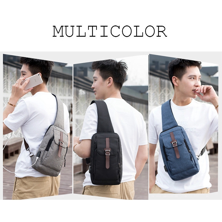 Cross-body Bags Men USB Casual Bags Outdoor Multifunctional Small Riding Bag08