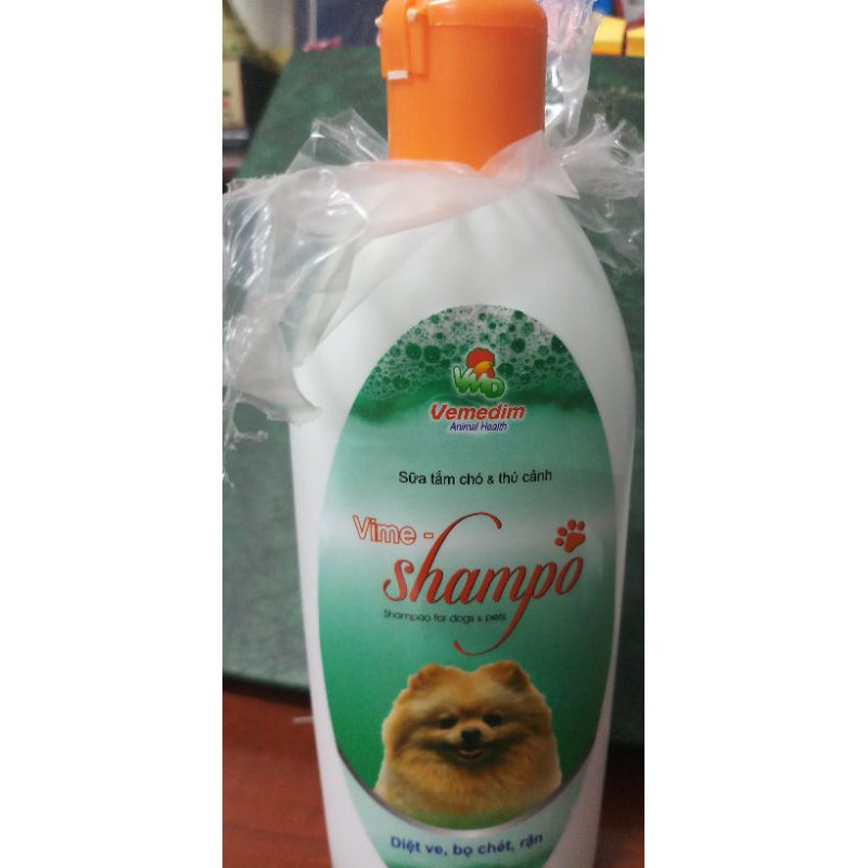 Vime Shampoo 300ml xà bông tăm ve cho chó