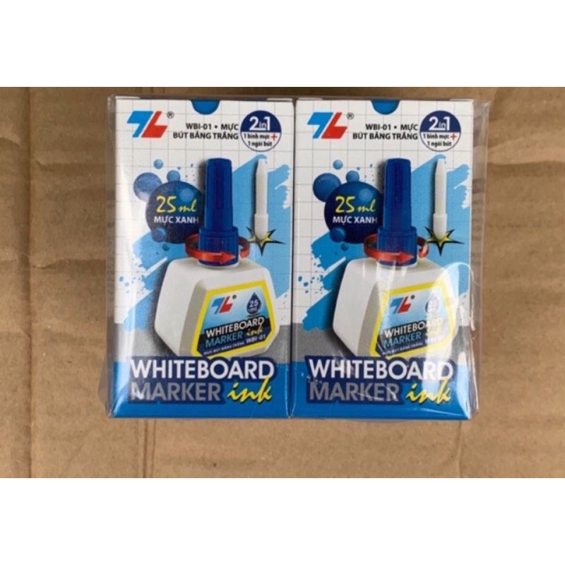 MỰC LÔNG BẢNG WBI01 THIÊN LONG 25mL - WHITEBOARD MARKER INK tặng kèm ngòi