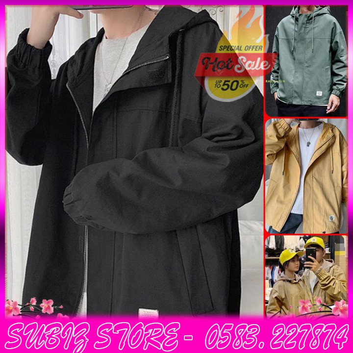 ÁO KHOÁC KAKI Form Rộng (M560 - Có Form Rộng XL 2XL dưới 90kg) (SUBINZ STORE)