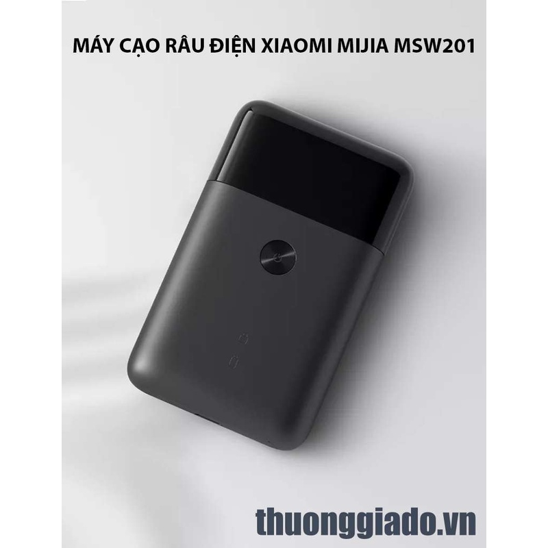 Máy cạo râu điện Xiaomi Mijia MSW201 lưỡi dao kép 2 vòng, lựa chọn hoàn hảo cho các quý ông