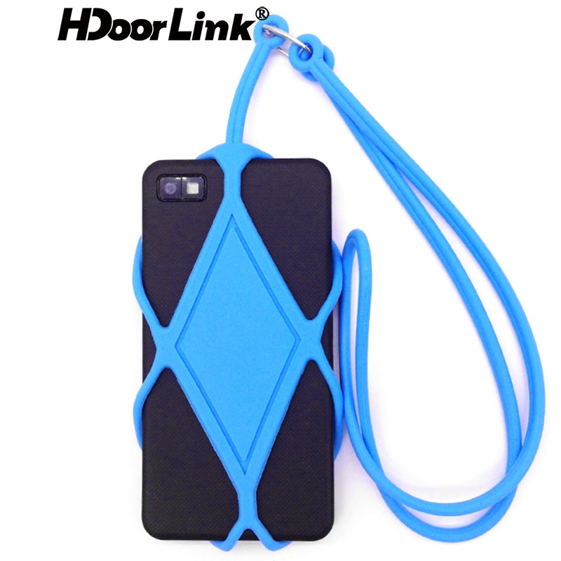Dây Đeo Điện Thoại HdoorLink Bằng Silicon Họa Tiết Ren Xinh Xắn Tiện Dụng