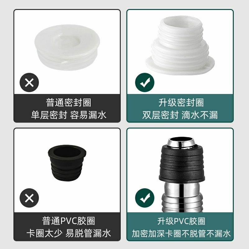 [Ống Thoát Nước Kết Nối Máy Giặt] Khớp Nối Đặc Biệt Đa Năng Hình Tee Khử Mùi Hôi Chống Dị Ứng Ngoài Trời