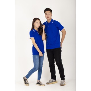 Áo phông cotton nam nữ màu xanh bích thoáng mát,thấm hút mồ hôi.Có thể dùng làm áo đôi ,ao gia đình,đồng phục ...
