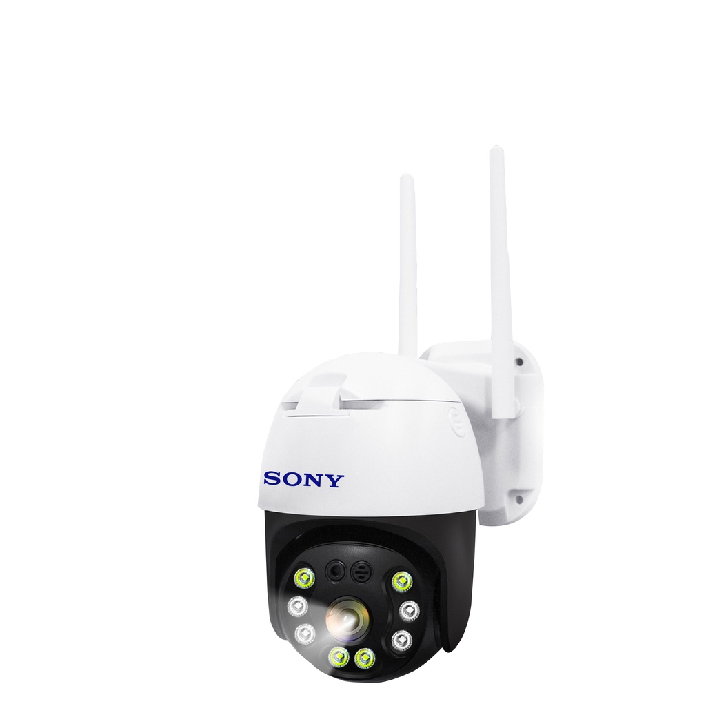 Camera wifi ngoài trời SONY 20HS500 PTZ 8 led 5.0MP Full HD 1296,xoay 360 chính hãng,ngoài trời chống nước