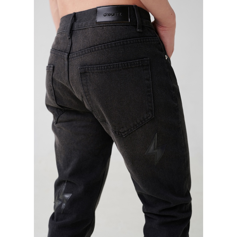 Quần Jeans nam ống đứng LIGHTNING DENIM - VINTAGE BLACK