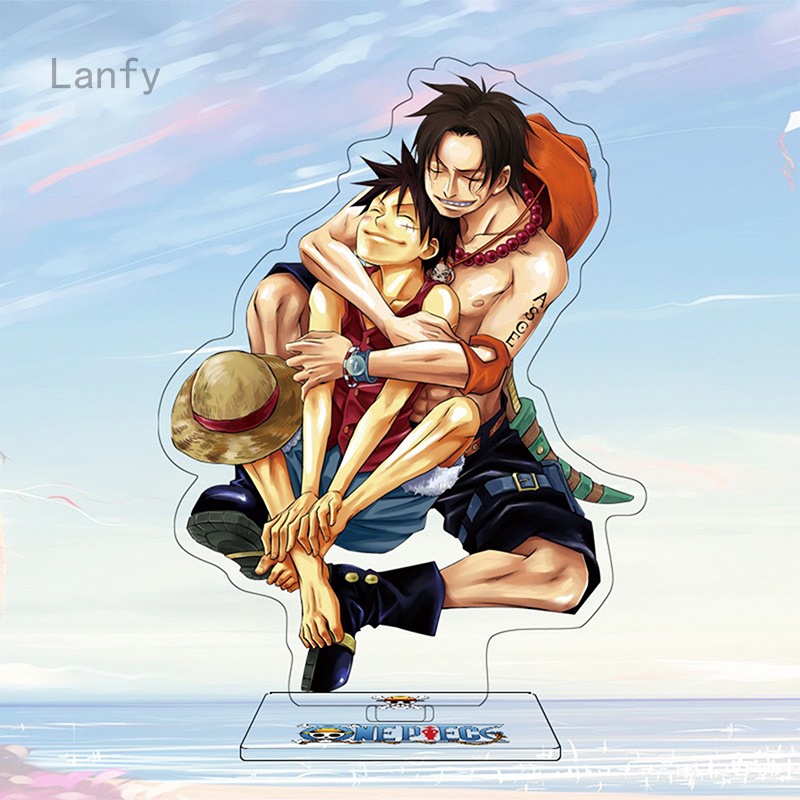 Giá Đỡ Mô Hình Nhân Vật Anime ONE PIECE 16cm Bằng Acrylic Hai Mặt Kích Thước Lớn Làm Quà Tặng Đồ Chơi Cho Trẻ Em