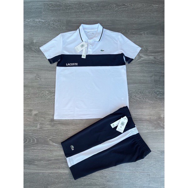 Set Lacoste Sport New Arrival - Set đồ bộ thể thao đỉnh cao nhất xuân hè năm 2022!Chất liệu Ultra DRY siêu nhẹ.