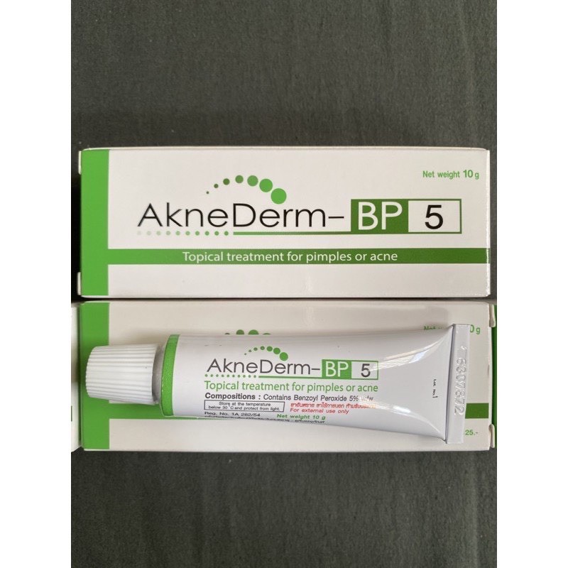 [Date 2023] Aknederm BP5% - Kem hỗ trợ giảm mụn bọc, sưng, mủ