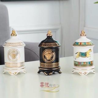 hũ ,lọ đựng tăm gốm sứ câo cấp(có sẵn)