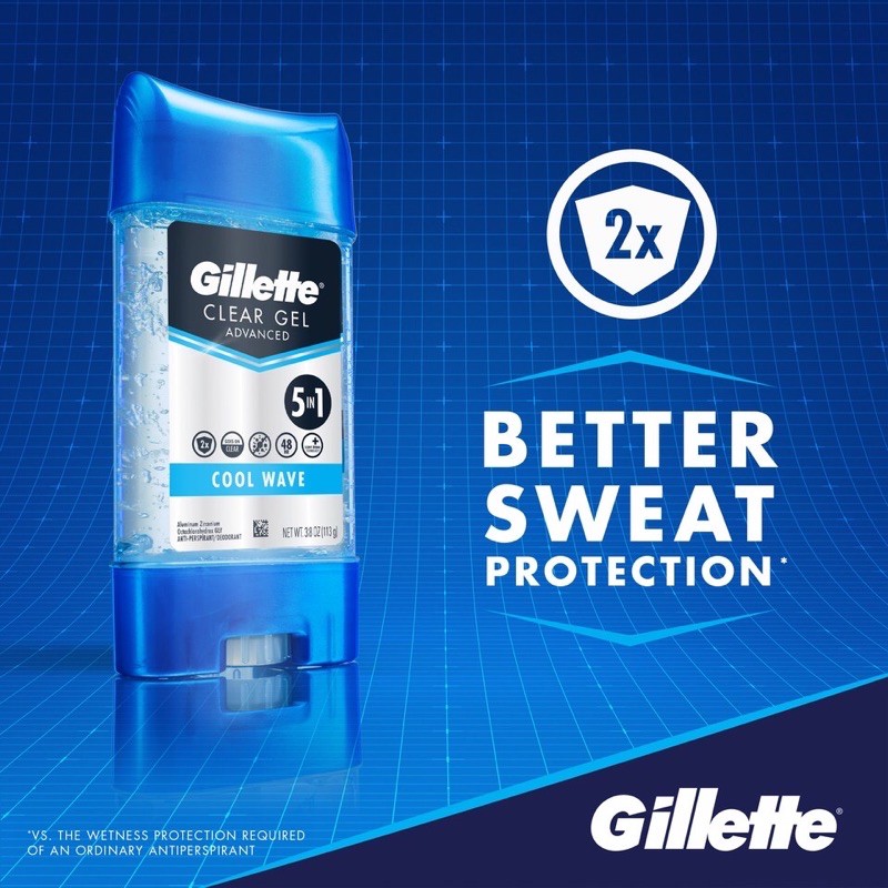 LĂN DẠNG GEL GILLETTE 5in1 Hàng Mỹ