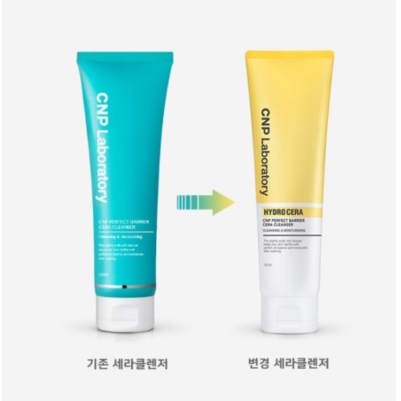 Sữa rửa mặt dịu nhẹ CNP Laboratory Perfect Barrier Cera Cleanser pH5.5 120ml